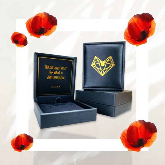 "All Things are Possible" Mustard Seed 18k Gold Plated Necklace - Picture 9 of 13